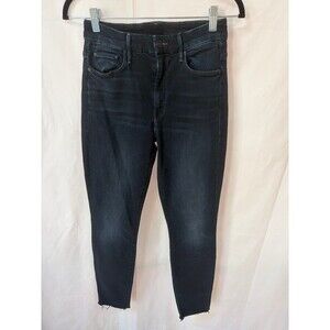 MOTHER Denim The Looker Crop Last Call Jeans Size 26